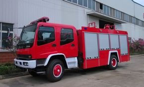 慶鈴6噸泡沫消防車(chē)圖片