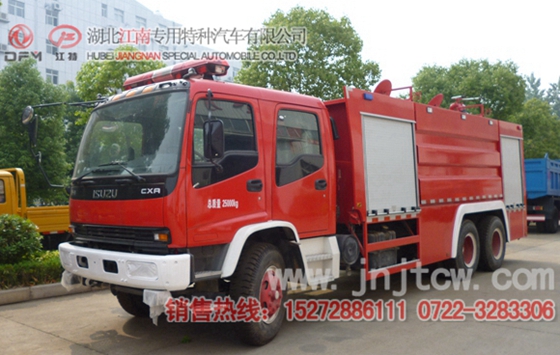 五十鈴12噸水罐消防車(chē)圖片
